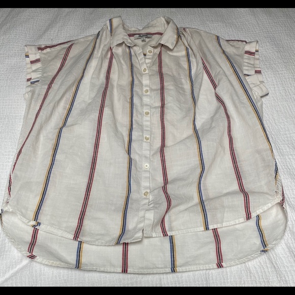 Madewell Central Shirt in Schulner Stripe - Medium - Picture 2 of 8